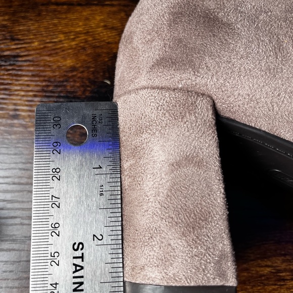 Liz Claiborne Womens Leyla Over the Knee Boots Block Heel Zip 8M and 9.5M - Picture 2 of 12